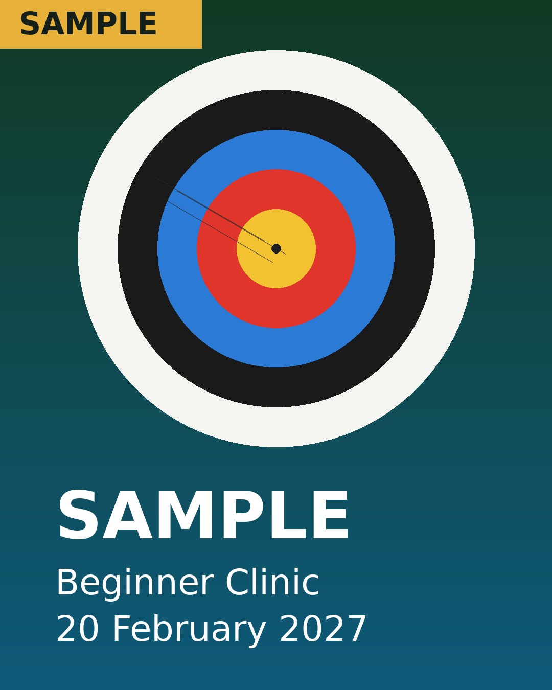 Poster QPro Sample Beginner Clinic 2027